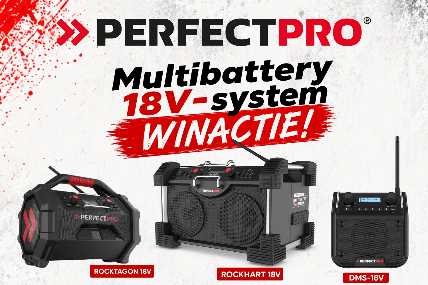 Winactie - PerfectPro bouwradio's