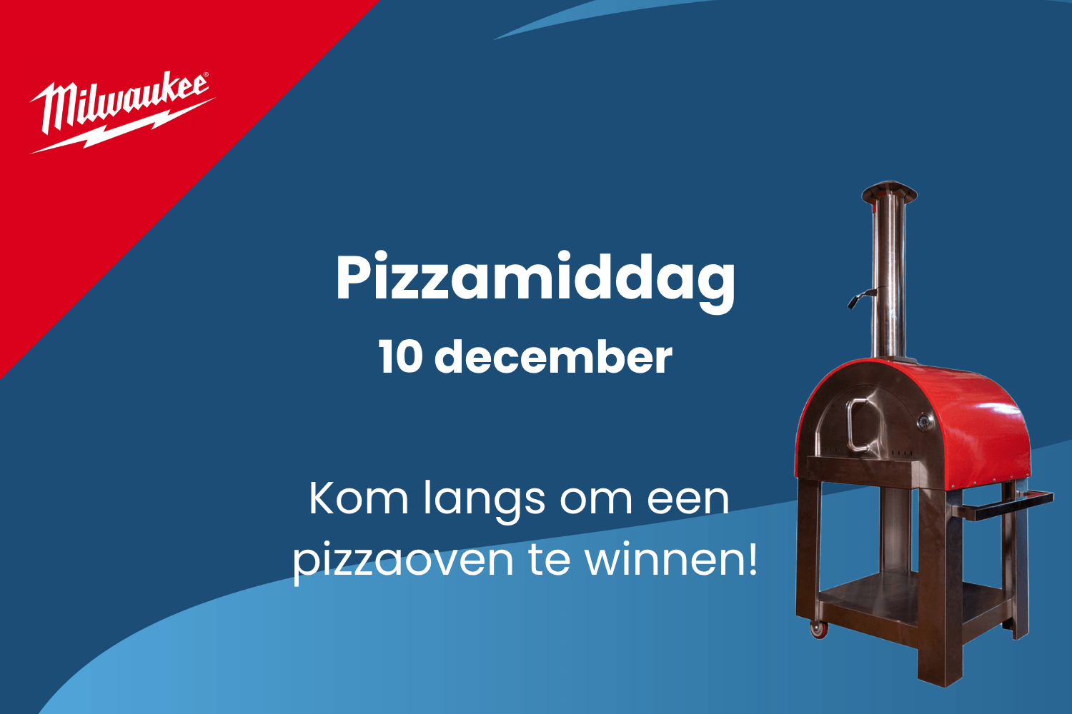 Pizzamiddag met Milwaukee